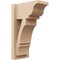 Ekena Millwork 7 1/2-in W x 12-in D x 20-in H Balboa Trad Rough Cedar Woodgrain TimberThane Outlooker, Primed Tan OUTUR075X12X20BOA04RCPR - alternate 1
